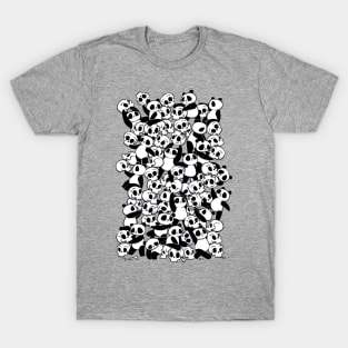 Dia de Los Muertos Panda Party T-Shirt